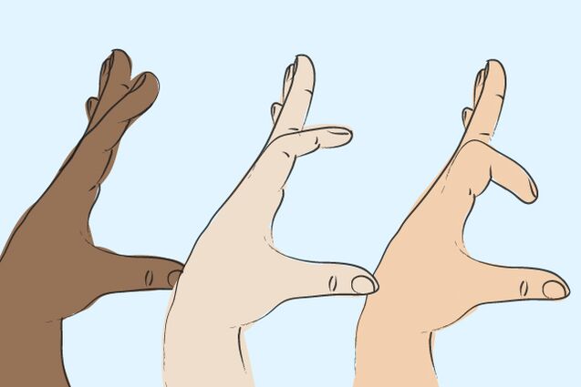 increase the thickness of the penis on the fingers